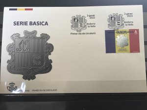 Andorra / Andorre - Postfris/MNH - FDC Flag 2022