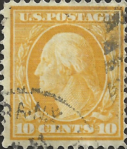 # 338 Used Yellow George Washington