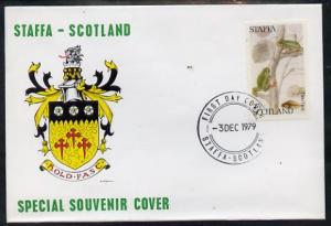 Staffa 1979 Frogs - Tree Frog 27p perf on cover with firs...