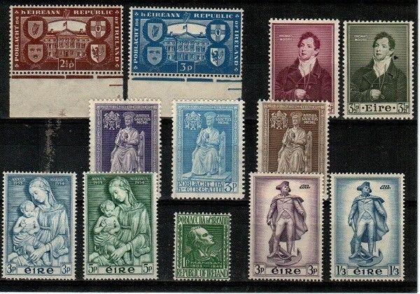 Ireland Scott 139 // 156 Mint NH sets (Catalog Value $85.50)