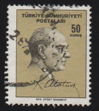 Turkey 1692 Kemal Ataturk