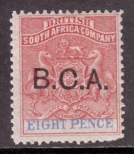 British Central Africa - Scott #6 - MH - Short perfs LR corner - SCV $20