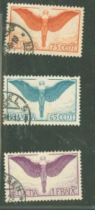 Switzerland #C10-C12  Single (Complete Set)