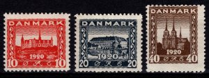 Denmark 1920-21 Recovery of Northern Schleswig, Part Set [Unused]