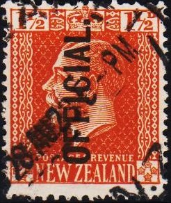 New Zealand. 1915 1 1/2d S.G.O91 Fine Used