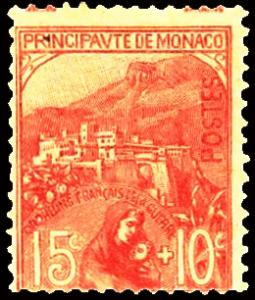 Monaco Scott B4 Mint never hinged.