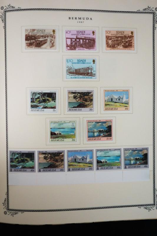 Bermuda 1800s to 2005 Vintage Stamp Collection