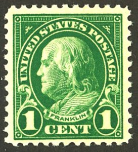 U.S. #552 MINT OG NH 