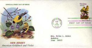 United States, First Day Cover, Birds