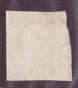 U.S. # 11, Used Imperf Light Cancel