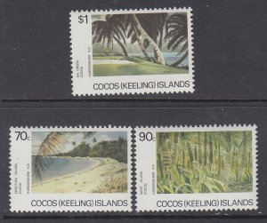 Cocos Keeling Islands 159-161 MNH VF