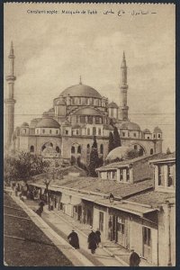TURKEY 1900 FOUR POST CARD VIEWS OF MOSQUES ORTAKEVY FATIH BAYAZED KAHRIE