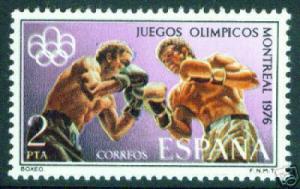 SPAIN Scott 1966 Olympic Double Ring Modern Error