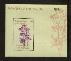 Micronesia 2000 - Flowers Orchids Plants - Souvenir Stamp Sheet Scott #387 - MNH