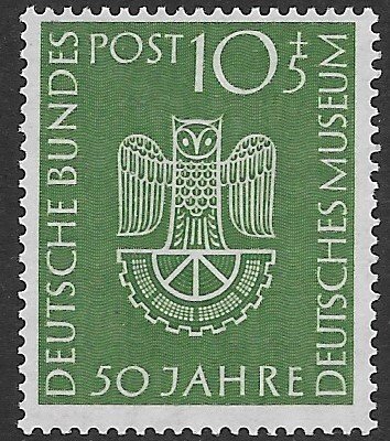 Germany B-331     1953  single  FVF  NH
