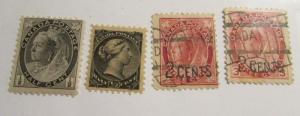4 stamps #34**mnh  74**mnh 87Θused 88Θ used , fine + centering