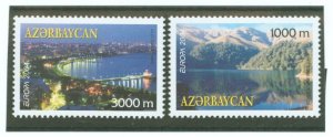 Azerbaijan #769-770 Mint (NH) Single (Complete Set)