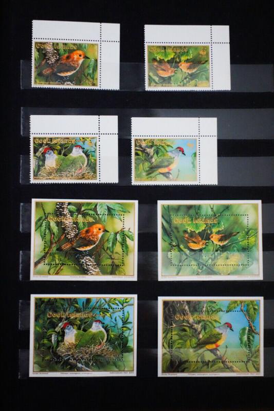 Cook Islands Stamps Mint NH 1970's-1990's Sets S/S varieties