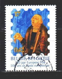 Belgium. 2000. 2952. 500 years of European mail. USED.