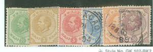 Netherlands Antilles (Curacao) #1-6 Unused