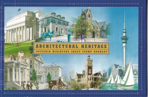 NEW ZEALAND 2002 ARCHITECTURAL HERITAGE PREMIUM BOOKLET POST OFFICE FRESH