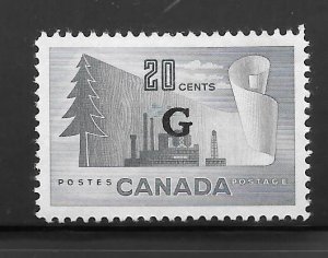 Canada #O30 MH Single