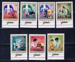 Guinea 852-58 MNH 1983 Dr Robert Koch (fe1232)