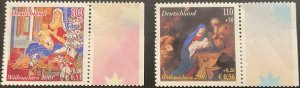 GERMANY 2001. Christmas. Joint issue with Spain. 2 Values. Mi 2226/7. MNH-