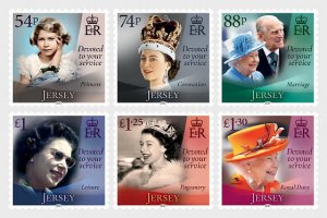 Jersey 2021 MNH Stamps Scott 2405-2410 Queen Elizabeth II Birthday Anniversary