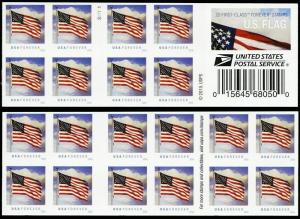 Scott 5054c RARE Imperforate ERROR Booklet Pane  -  Stamps - Stuart Katz