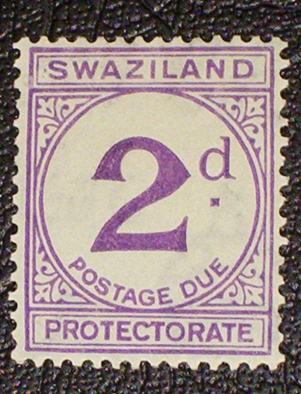 Swaziland Scott #J2 unused