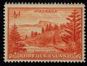 Norfolk Island 1 MNH VF Bright color