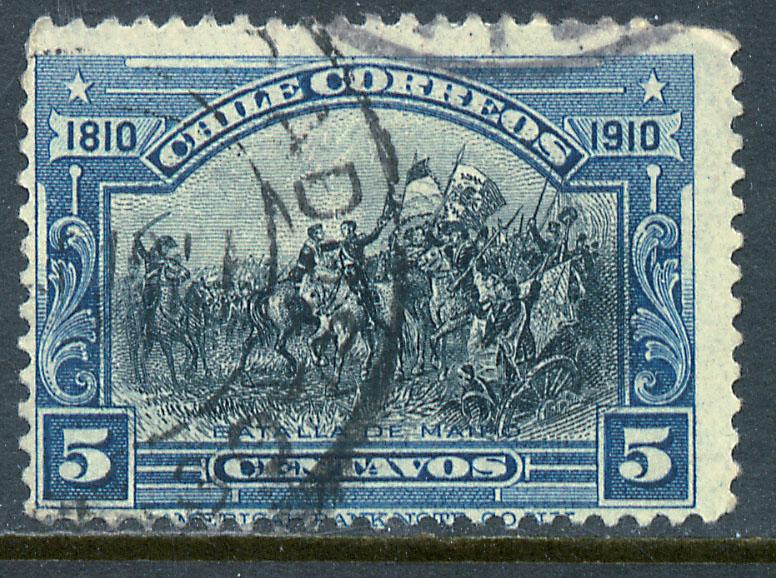 Chile 86, 5c Battle of Maipu. Used. (551)