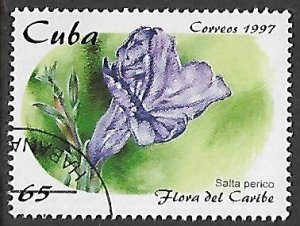 Cuba # 3869 - Ruellia - unused CTO.....{Z25}