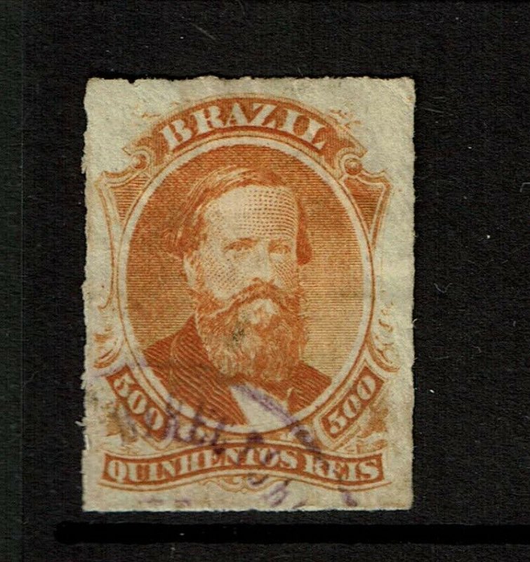 Brazil SC# 67, Used, minor creasing/bending - S11140