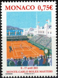 Monaco 2011 MNH Stamps Scott 2623 Sport Tennis