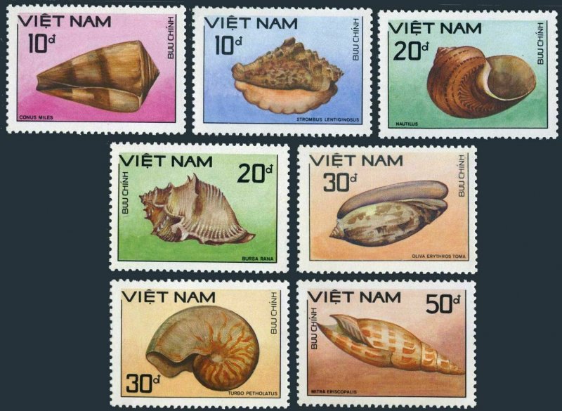 Viet Nam 1916-1922,1923,MNH.Michel 1958-1964,1965 Bl.64. Shells 1988.