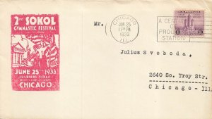 2nd SOKOL FESTIVAL 1933 CHICAGO WORLD'S FAIR
