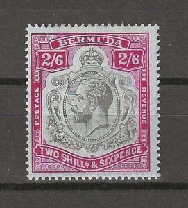 BERMUDA 1918/22 SG 52ba MINT Cat £325