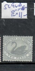 WESTERN AUSTRALIA  SWAN  2D    SG 96A    MNG         P0307 H