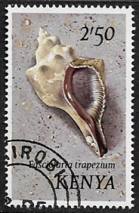 Kenya #47 Used Stamp - Seashell (c)