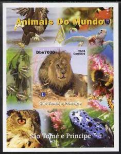 St Thomas & Prince Islands 2005 Animals of the World ...