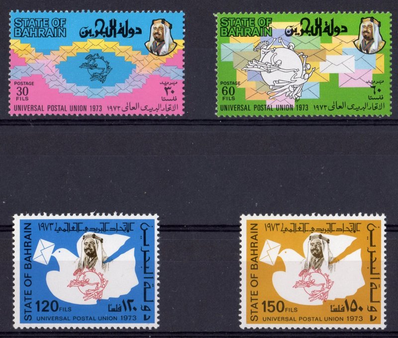 Bahrain 1974 Sc. # 200-03 4v UPU Centenary MNH VF