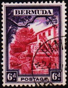 Bermuda. 1936 6d S.G.104 Fine Used