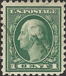 # 424 Used Green George Washington