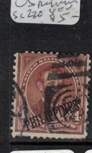 US Possessions Philippines SC 220 VFU (3ehc)