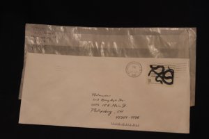 Scott US 3105k on cover Hampton Roads VA to Phillipsburg PA (#915)