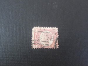 United Kingdom 1870 Sc 58 PL10 FU