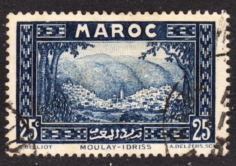 French Morocco Scott 131 F to VF used.  Lot #B.  FREE...