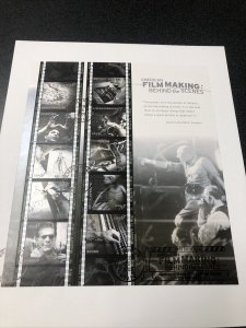 US FDC 3772 American Filmmaking Souvenir Sheet First Day Cover 2003 